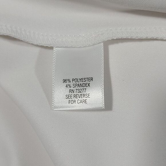 Apt 9 Women's White Fit and Flare Mini Dress - Picture 4 of 10